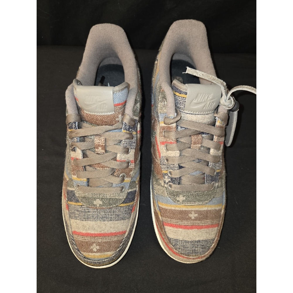 Nike Air Force 1 (low) x Pendleton Brown 2020 Mens 9 Pendelton Wool RARE! - Picture 6 of 14